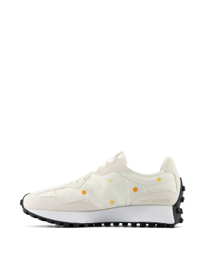 Жіночі кросівки New Balance 327 замшеві білі - фото 2 - Miraton