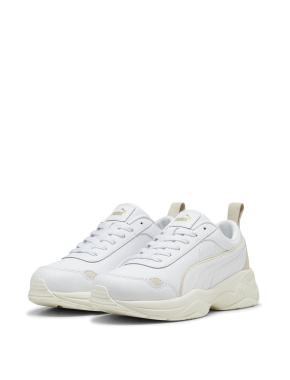 Жіночі кросівки PUMA Cilia Mode Lux Sneakers із штучної шкіри білі - фото 3 - Miraton