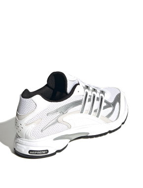 Мужские кроссовки Adidas Temper Run 2.0 из экокожи серебряного цвета - фото 4 - Miraton