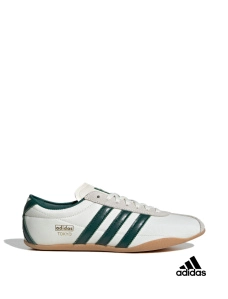 Женские кеды Adidas Tokyo тканевые молочного цвета - фото  - Miraton