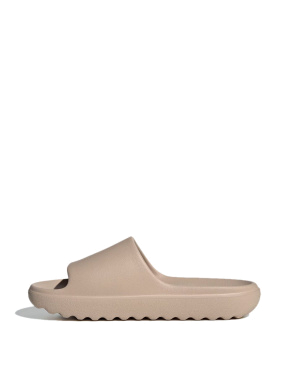 Мужские шлепанцы Adidas UNI ADILETTE LUMIA резиновые бежевые - фото 2 - Miraton