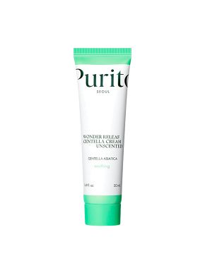 Крем восстанавливающий с центеллой без масел Purito Seoul Wonder Releaf Centella Cream Unscented 50  - фото  - Miraton
