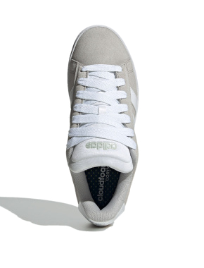 Чоловічі кеди Adidas Grand Court Alpha замшеві сірі - фото 4 - Miraton