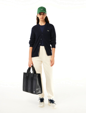 Жіночі кросівки Lacoste L003 Neo Trainers велюрові білі - фото 9 - Miraton