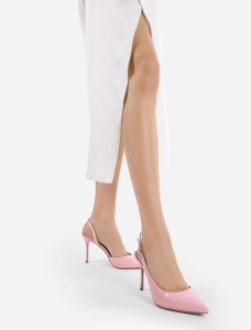 Жіночі туфлі лакові рожеві - фото  - Miraton