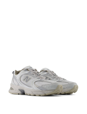 Чоловічі кросівки New Balance 530 тканинні сірі - фото 3 - Miraton