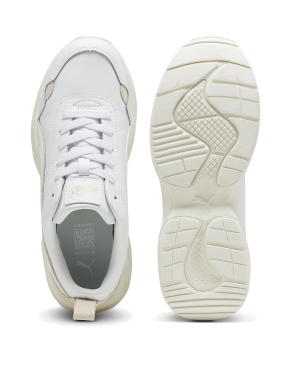 Жіночі кросівки PUMA Cilia Mode Lux Sneakers із штучної шкіри білі - фото 4 - Miraton