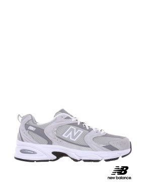 Мужские кроссовки New Balance 530 тканевые серые - фото 1 - Miraton