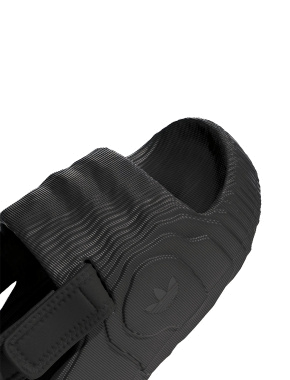 Женские сандалии Adidas Adilette 22 XLG резиновые черные - фото 6 - Miraton