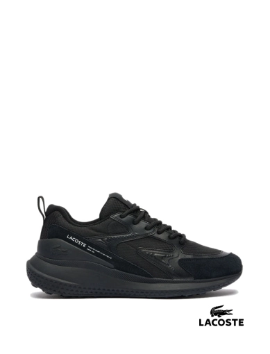 Чоловічі кросівки Lacoste велюрові чорні (47SMA012102H) фото 1