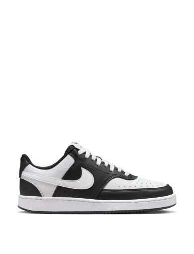 Жіночі кеди Nike Court Vision Low з екошкіри чорні (DH3158-003) фото 1