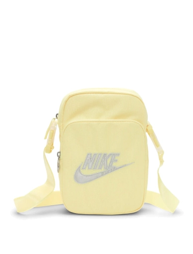 Сумка Nike мессенджер тканевая желтая фото 1