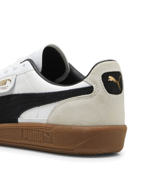 Жіночі кеди PUMA Palermo Sneakers замшеві білі - фото 6 - Miraton