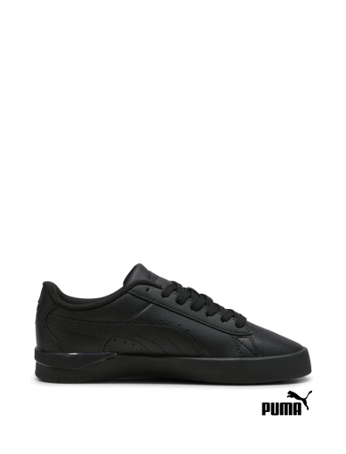 Жіночі кеди PUMA Jada Classic зі штучної шкіри чорні фото 1