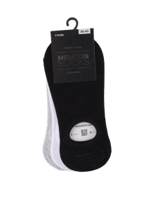 Женские носки MIRATON короткие хлопковые разноцветные - фото  - Miraton