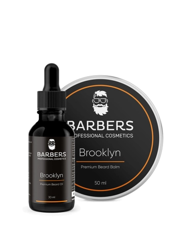 Набір для догляду за бородою Barbers Brooklyn 80 мл (Набір для догляду за бородою Barbers Brooklyn 80 м) фото 1