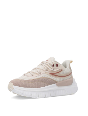 Женские кроссовки FILA Offset из искусственной кожи бежевые - фото 3 - Miraton