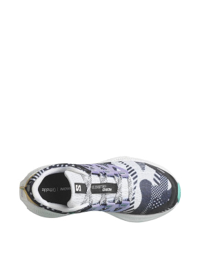 Жіночі кросівки раннери Salomon Aero Glide 3 тканинні різнокольорові - фото 5 - Miraton