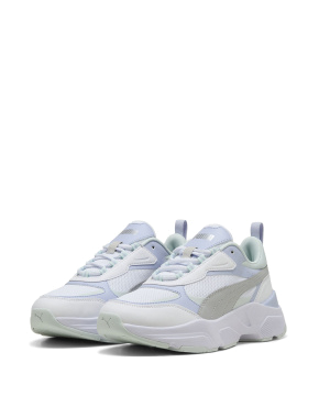Женские кроссовки PUMA Cassia тканевые белые - фото 3 - Miraton
