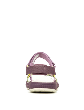 Женские сандалии Merrell Bravada 2 Strap тканевые фиолетовые - фото 3 - Miraton