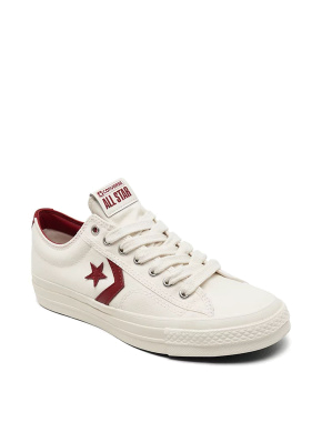 Женские кеды Converse Star Player кожаные молочного цвета - фото 3 - Miraton
