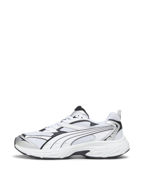 Жіночі кросівки PUMA Morphic Base зі штучної шкіри білі - фото 2 - Miraton