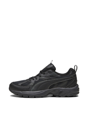 Мужские кроссовки PUMA Milenio Tech Sneakers из искусственной кожи черные - фото 2 - Miraton