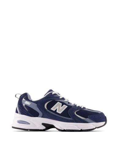 Чоловічі кросівки New Balance MR530CA сині замшеві фото 1