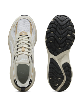 Мужские кроссовки PUMA Hypnotic LS Sneakers из искусственной кожи серые - фото 4 - Miraton