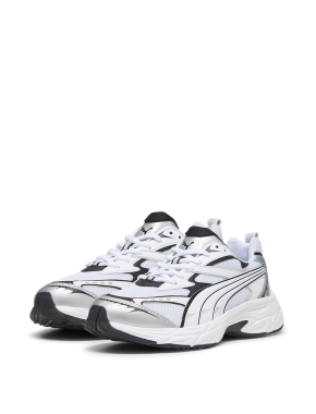 Жіночі кросівки PUMA Morphic Base зі штучної шкіри білі - фото 3 - Miraton