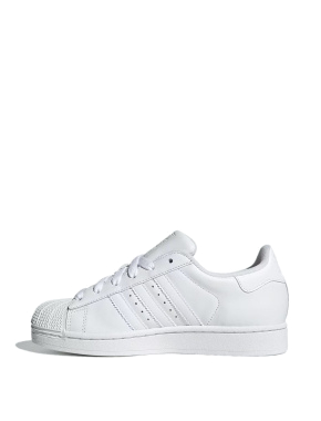 Жіночі кеди Adidas Superstar II шкіряні білі - фото 2 - Miraton