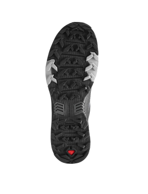 Мужские кроссовки Salomon X ULTRA 4 GTX из искусственной кожи серые - фото 4 - Miraton