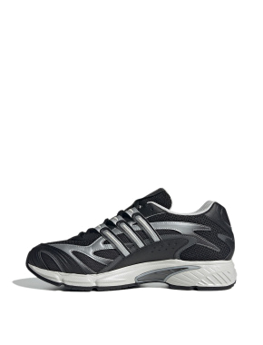 Мужские кроссовки Adidas Temper Run 2.0 из экокожи черные - фото 2 - Miraton