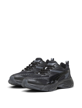 Мужские кроссовки PUMA Morphic Base из искусственной кожи черные - фото 3 - Miraton