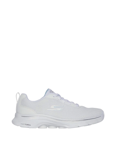 Жіночі кросівки Skechers Go Walk 7 тканинні білі фото 1