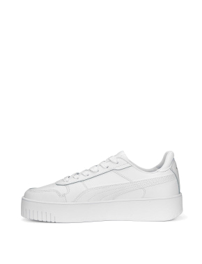 Жіночі кеди PUMA Carina Street Sneakers Women зі штучної шкіри білі - фото 2 - Miraton