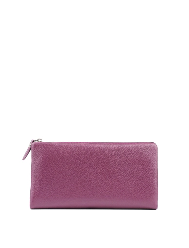 Жіночий гаманець MIRATON шкіряний фіолетовий фото 1