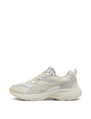 Женские кроссовки PUMA Morphic Retro из искусственной кожи бежевые - фото 2 - Miraton