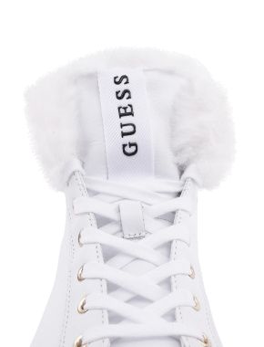 Жіночі кеди Guess білі FL8HISLEA12 - фото 5 - Miraton