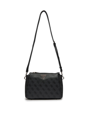 Женская сумка Guess из экокожи серая - фото 4 - Miraton
