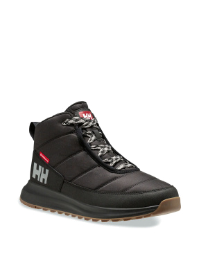 Мужские ботинки Helly Hansen тканевые черные с подкладкой из текстиля - фото 1 - Miraton