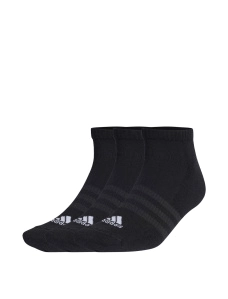 Короткі шкарпетки Adidas тканинні чорні - фото  - Miraton