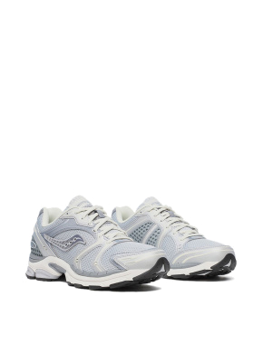Женские кроссовки Saucony PROGRID TRIUMPH 4 тканевые серые - фото 3 - Miraton