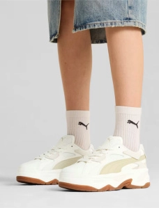 Женские кроссовки PUMA BLSTR Surreal Contour из экокожи белые - фото  - Miraton