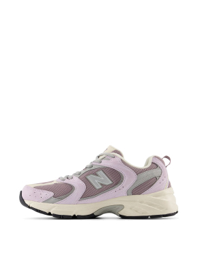 Женские кроссовки New Balance MR530CO замшевые фиолетовые - фото 1 - Miraton