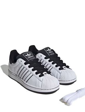 Жіночі кеди Adidas Superstar II шкіряні білі - фото 5 - Miraton