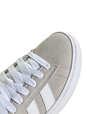 Мужские кеды Adidas Grand Court Alpha замшевые серые - фото 5 - Miraton
