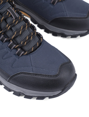 Мужские ботинки Dockers из искусственной кожи черные с подкладкой из текстиля - фото 5 - Miraton