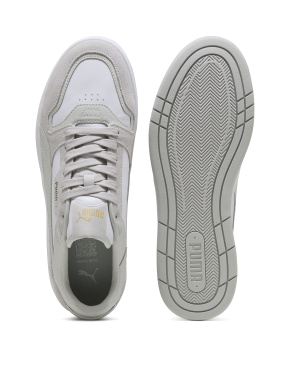 Чоловічі кеди PUMA Court Classic Suede Sneakers замшеві сірі - фото 4 - Miraton