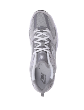 Мужские кроссовки New Balance 530 тканевые серые - фото 4 - Miraton